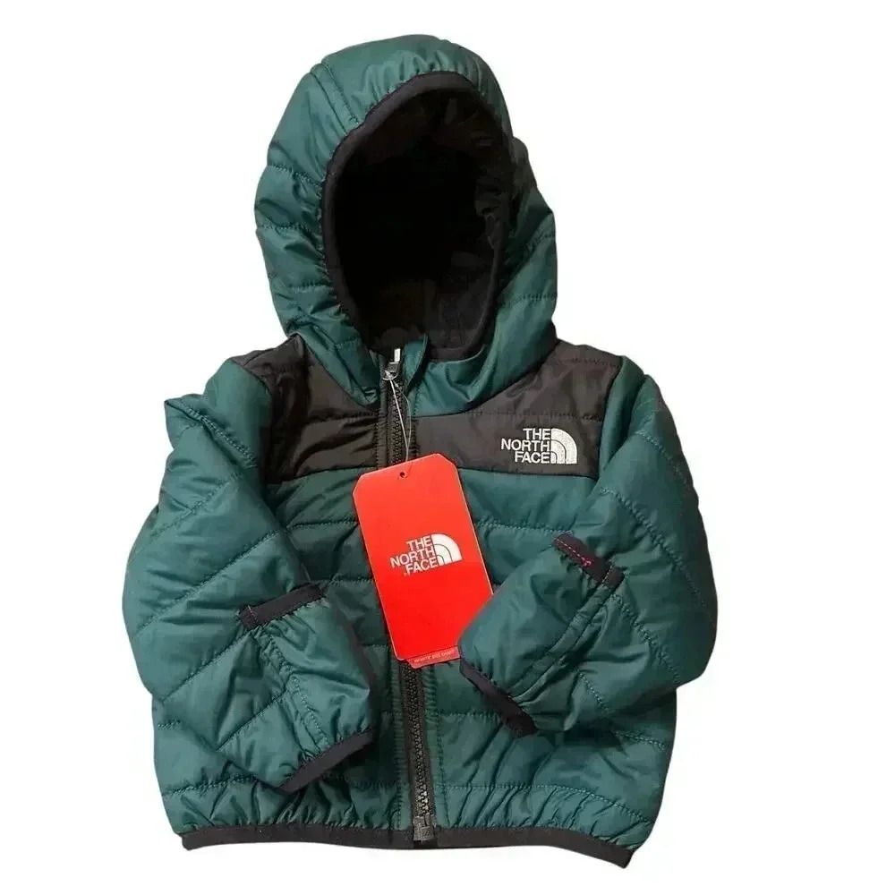 The North Face Kids Jacket - Green and Black